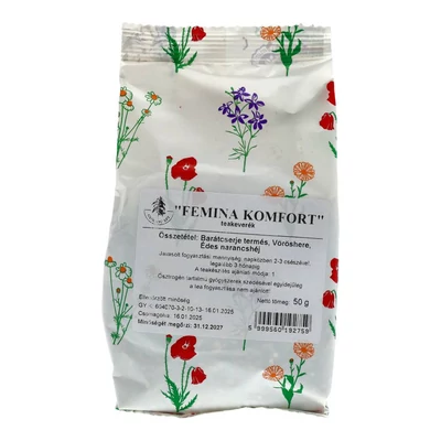 GYÓGYFŰ FEMINA KOMFORT TEAKEVERÉK