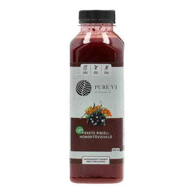 PURE VI KIVONAT RIBIZLI-HOMOKTÖVIS 500ML