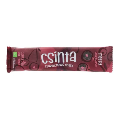 CSINTA BIO GYÜMÖLCS SNACK MEGGY 12G