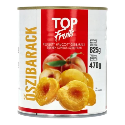 TOP FRUITS ŐSZIBARACKBEFŐTT 825G