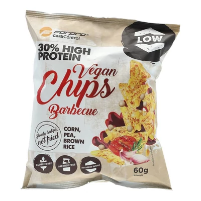FORPRO PROTEIN CHIPS BARBECUE VEGÁN 60G