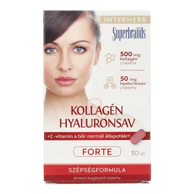 INTERHERB KOLL&HYALURON SZÉPS.FORTE TBL.