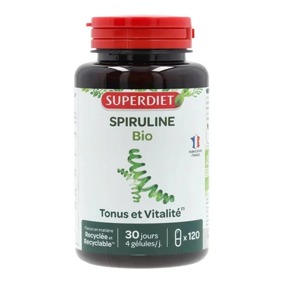 SUPERDIET KAPSZULA SPIRULINA ENERGIA