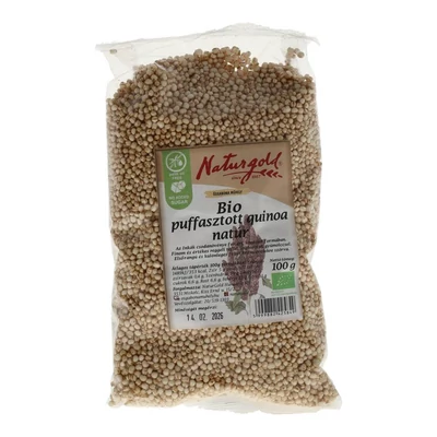 NATURGOLD PUFF. QUINOA NATÚR 100G
