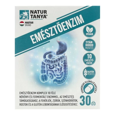 NATUR TANYA EMÉSZTŐENZIM KOMP KAPSZULA