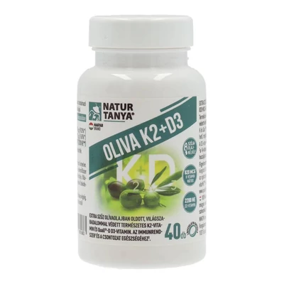 NATUR TANYA OLIVA K2+D3 KAPSZULA