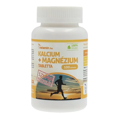 NETAMIN KALCIUM+MAGNÉZIUM 100DB SZUPER K