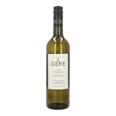 GERE VILLÁNYI VERJUS ZÖLDSZŐLŐLÉ DRS
