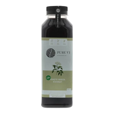 PURE VI KIVONAT FEKETE BODZA 500ML