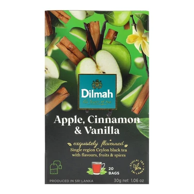 DILMAH FEKETE TEA ALMA&FAHÉJ 20DB
