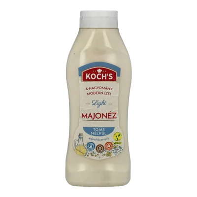 KOCHS LIGHT MAJONÉZ TOJÁS MENTES 850G