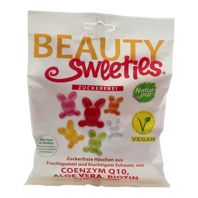 BEAUTY SWEETIES CM VEGÁN GUMICUKOR 125G