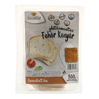 LOVE DIET FEHÉR KENYÉR 300G GM. 90N