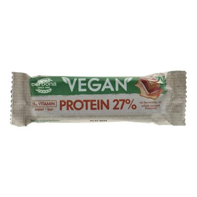 CERBONA VEGÁN PROTEINSZELET SÓS KARAMELL