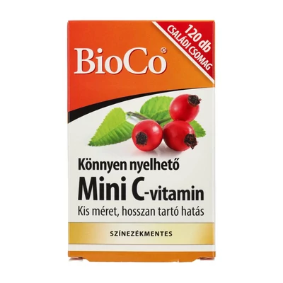 BIOCO C-VITAMIN MINI CSALÁDI CSOM. 120DB