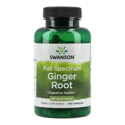 SWANSON GINGER ROOT GYÖMBÉR KAPSZULA
