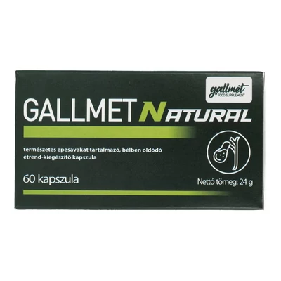 GALLMET-NATURAL KAPSZULA 60DB