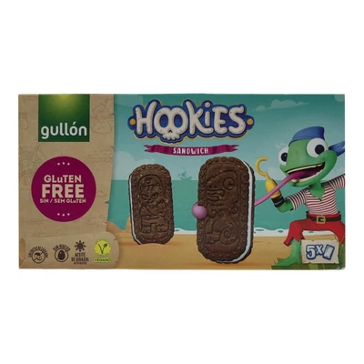 GULLÓN SZENDVICSKEKSZ HOOKIES 230G GM.