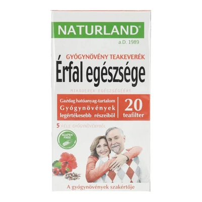 NATURLAND ÉRFAL EGÉSZSÉGE TEA 20FILTER