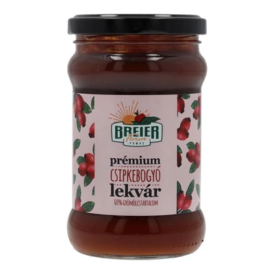 BREIER FARM CSIPKEBOGYÓ LEKVÁR 330G