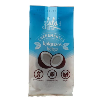 GLULU'S FREEFROM CM KÓKUSZOS KEKSZ 70G