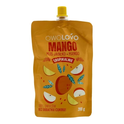 OWOLOVO GYÜMÖLCSPÜRÉ ALMA-MANGÓ