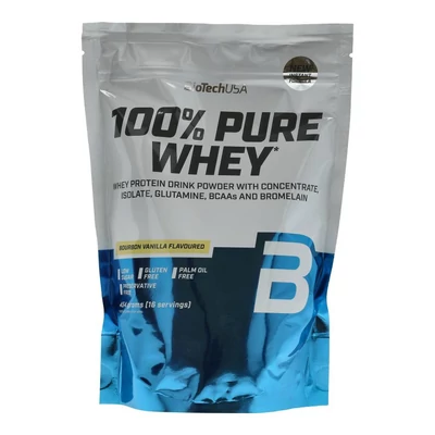 BIOTECH 100% PURE WHEY VANÍLIA 454G