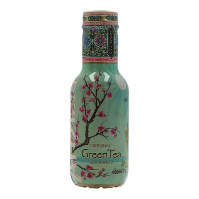 ARIZONA ZÖLD TEA MÉZ-GINSENG 450ML DRS