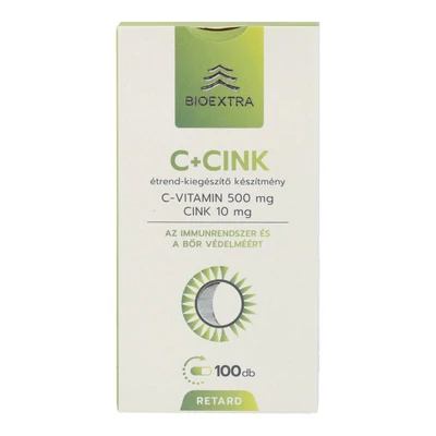 BIOEXTRA C+CINK RETARD KAPSZULA 100DB