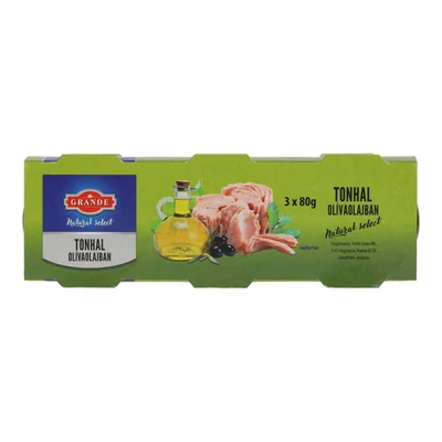 GRANDE TONHALTÖRZS OLÍVAOLAJBAN 240G