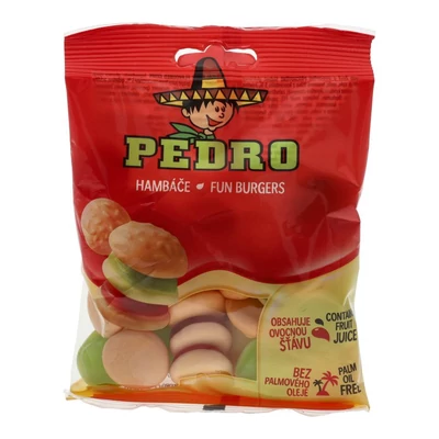 PEDRO GUMICUKOR FUN BURGERS 80G