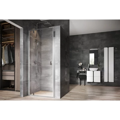 Nexty NDOP1-80 zuhanyajtó krómhatású+transparent