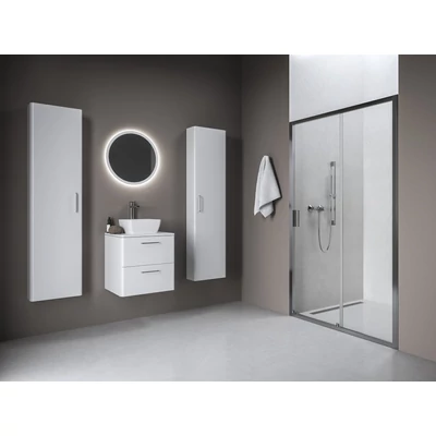 Blix II NBLDP2 110 zuhanyajtó krómhatású+transparent