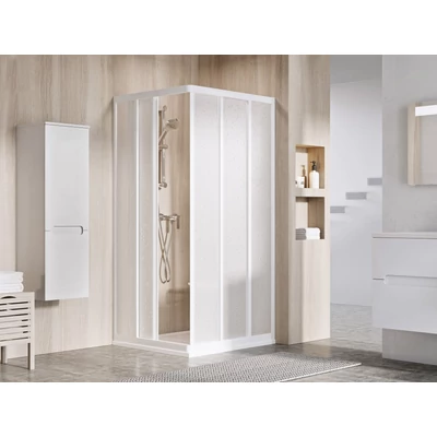 Supernova ASRV3-80 zuhanykabin 198 fehér+pearl