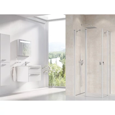 Chrome CRV2-110 zuhanyajtó szatén+transparent (1 oldal)