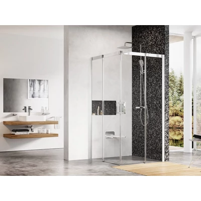 Matrix MSRV4-100x100 zuhanykabin krómhatású+transparent