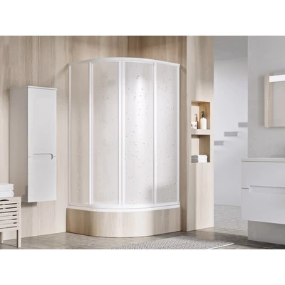Supernova SKCP4 80x80 Sabina zuhanykabin fehér+pearl