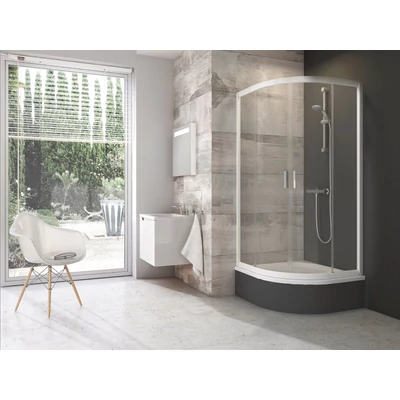 Blix BLCP4 80x80 SABINA zuhanykabin fehér+transparent