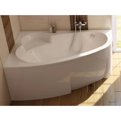 Asymmetric 170x110 akrilkád bal (hófehér)