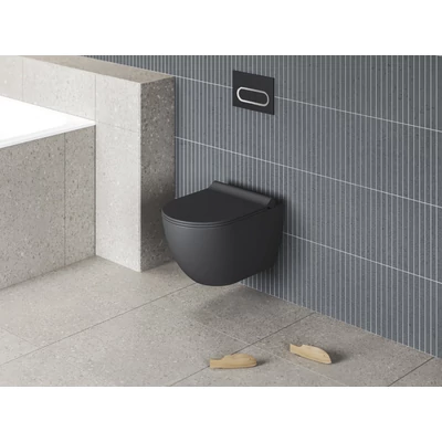 Uni Chrome WC RimOff fekete