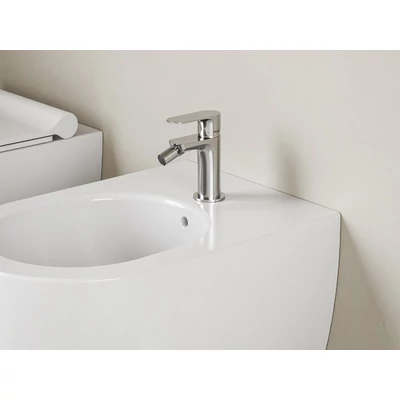 Eleganta álló bidécsaptelep 130 mm leersztő nélkül EL 056.00CR, Chrome