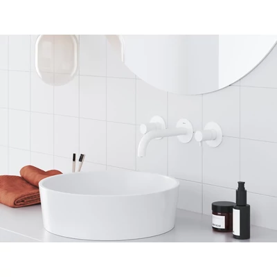 Espirit falba süllyesztett mosdócsaptelep belső egységgel ES 019.10WV.O1, White Velvet