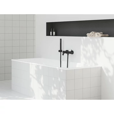 Espirit fali kádcsaptelep zuhanyszett nélkül ES 022.20BLM, Black Matt