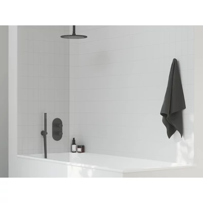 Espirit termosztátos falba süllyesztett csaptelep, háromutas, belső egység nélkül ES 067.20BLM.O3.RB07C, Black Matt