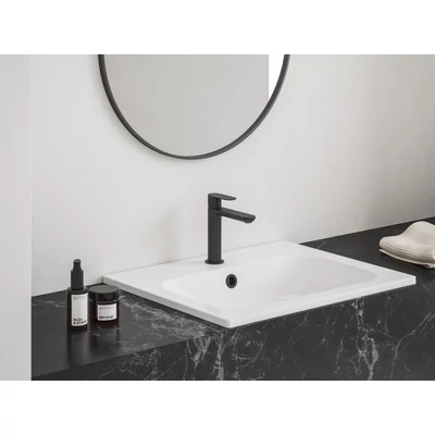 Eleganta álló mosdócsaptelep 170 mm leeresztő nélkül EL 012.20BLM, Black Matt