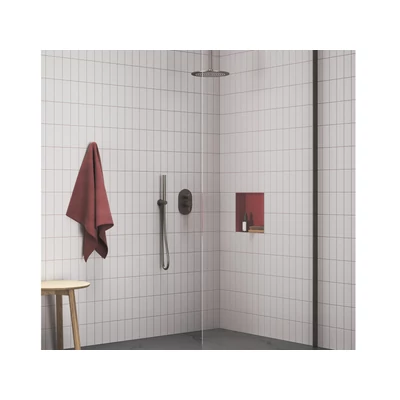 Espirit falba süllyesztett csaptelep, kétutas, belső egység nélkül ES 065.20GB.O2.RB07E, Graphite Brushed