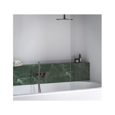 Eleganta falba süllyesztett csaptelep szettel, háromutas, belső egység nélkül EL 068.20GB.O3.RB07D.+S, Graphite Brushed