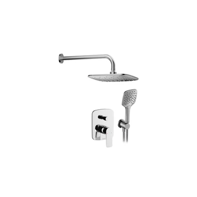 Classic falsík alatti zuhanyszett CL 090.00CR.O2, króm