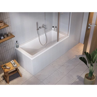 Natural 180x80 akrilkád fehér