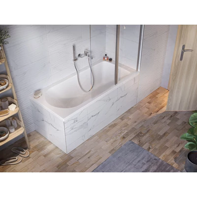 Flow 180x80 akrilkád fehér